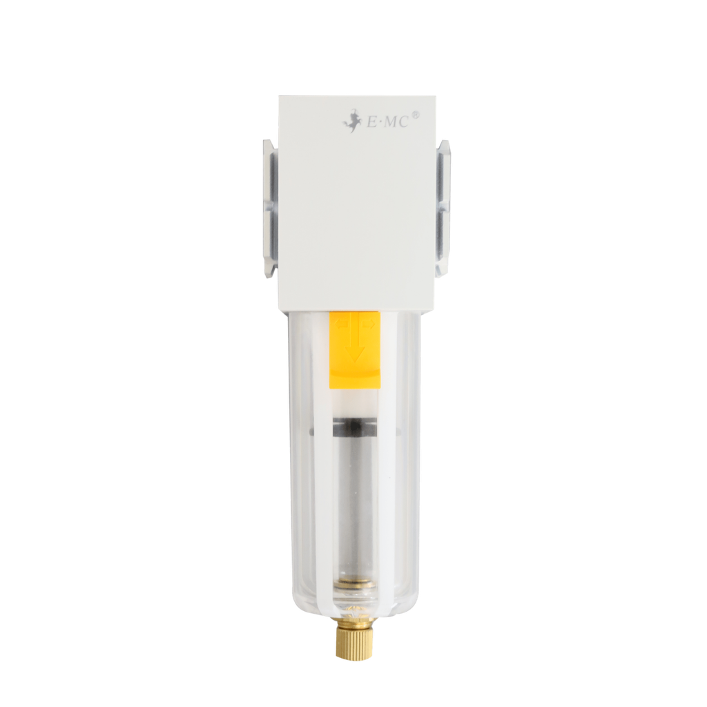 EAF2000-025M-T Filtro purga manual 1/4" NPT, 5um