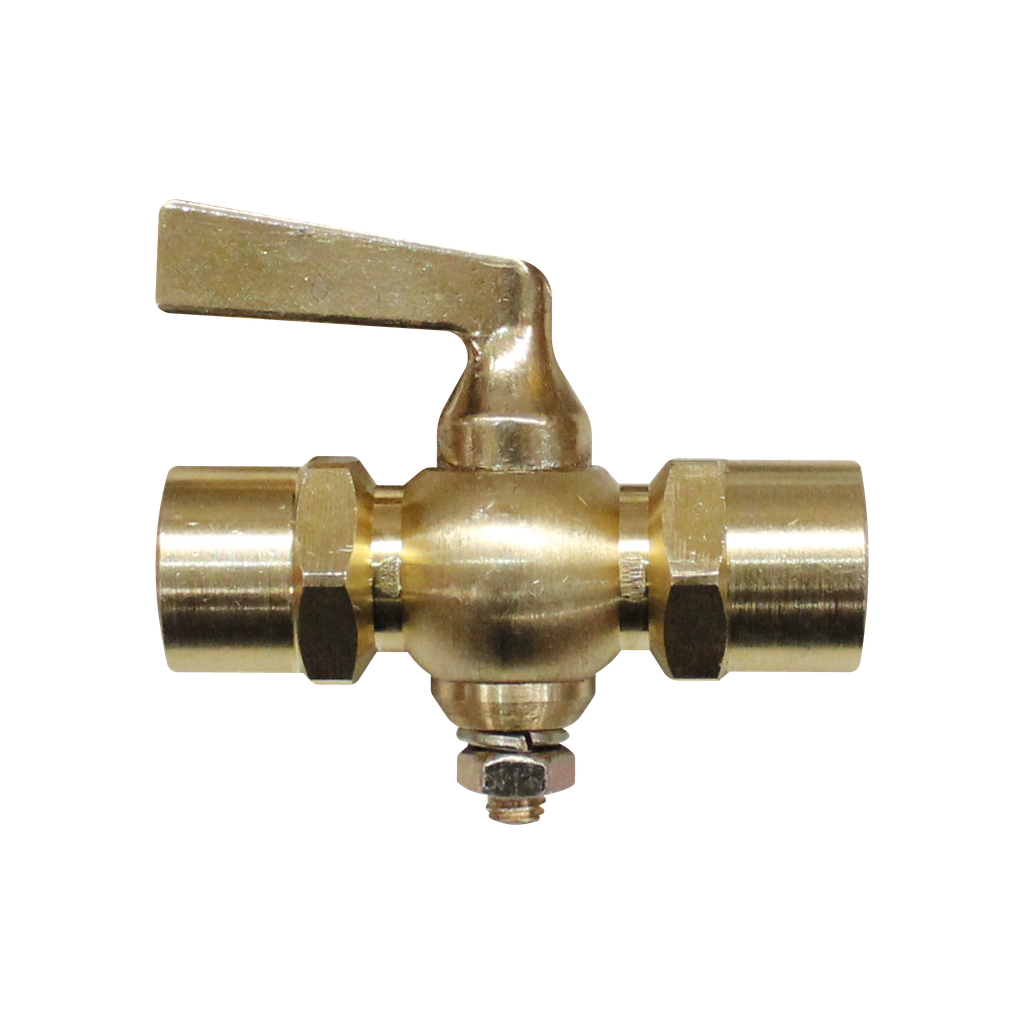 VÁLVULA DE AGUJA 1/4 HEMBRA-HEMBRA