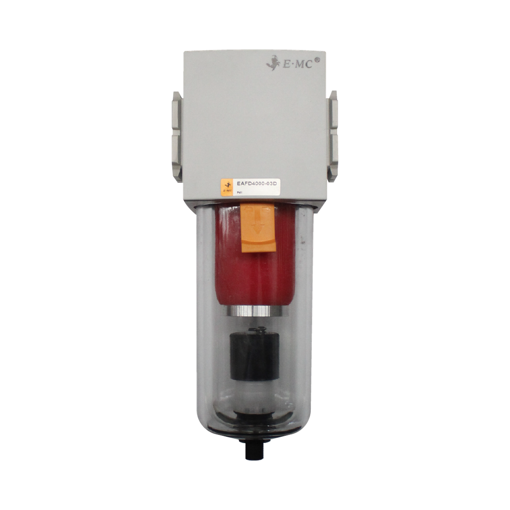 Filtro 0.01 micras, tamaño 4, purga autómatica puertos 3/8'' BSP 