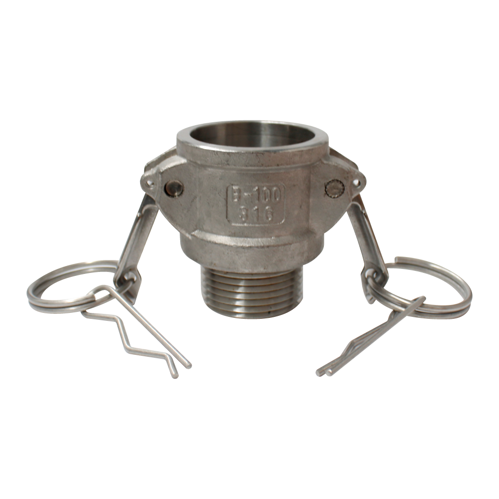 Camlock Aluminio parte B de 1 1/4"