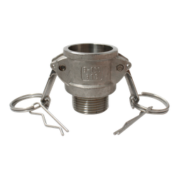 [AL-B200] Camlock Aluminio parte B de 2"