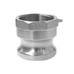 [SS304-A200] Camlock Acero Inoxidable 304 parte A de 2"