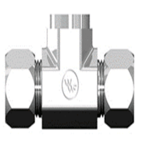 [C2602-04-04-02] Tee unión BITE TYPE con Hembra NPT al centro