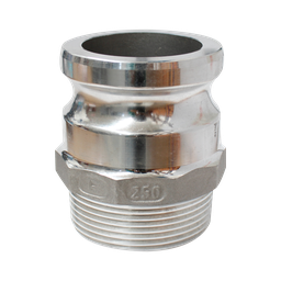 [AL-F400] Camlock Aluminio parte F de 4"