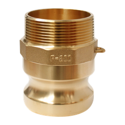 [BR-F400] Camlock Bronce parte F de 4"