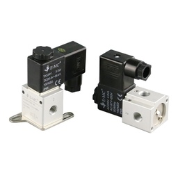 [ET307-08E2] Válvula Selenoide directa 3/2 AC220V, tipo DIN sin soporte 1/4" BSP