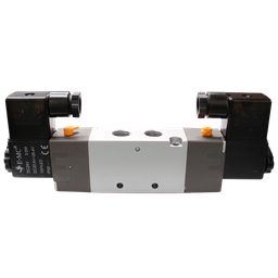 [RV5222-08E2] Electroválvula  5/2 Biestable, Puertos 1/4'' Cuerda tipo "G", Muelle: neumático, 220 VAC, Caudal 800 LT/min Mod. RV5222-08E2