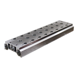 [V522-8F] Manifold placa base, 8 estaciones