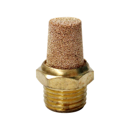 [STN-20] Silenciador tipo barril de Bronce 3/4" NPT