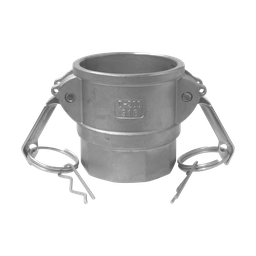 [SS304-D400] Camlock Acero Inoxidable 304 parte D de 4"