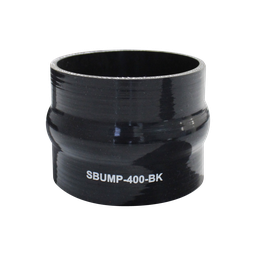[SBUMP-400-BK] MANGUERA SILICON TIPO JOROBA 4" NEGRA