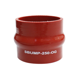 [SBUMP-275-OG] MANGUERA SILICON TIPO JOROBA 2-3/4" NARANJA
