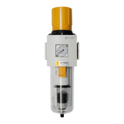 [EAW4000-03DF3-T] Unidad Filtro y regulador FR, tamaño 4, manómetro redondo, 10 Bar/145 Psi, pruga autómatica 3/8" NPT