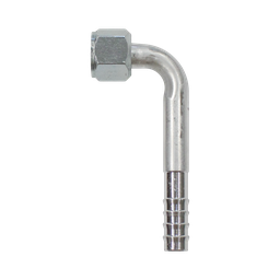 [AC-FT2021] Espiga de Aluminio 1/2 a 90° abocinado hembra 3/4-16UNF