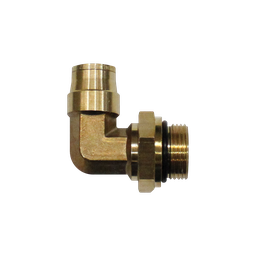 [RQ-M69S-DOT-04-M16] Codo a 90° giratorio Macho NPT 1/4 - 16 mm