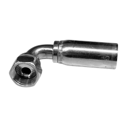 [KTP82-0613] HEMBRA CARA PLANA CODO A 90° P/MANG. TERMOPLASTICA 6-8