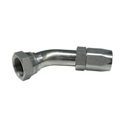 [IMR5-225-1014] CODO 45° HEMBRA JIC  74° ROSCA ASIENTO CÓNICO 7/8 "X14 PASO MANGUERA DN16