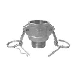 [AL-B100] Camlock Aluminio parte B de 1"