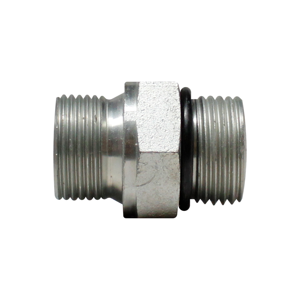[7062-08-06] ADAPTADOR MACHO O RING BOSS X MACHO BSPP RECTO MM 08-06