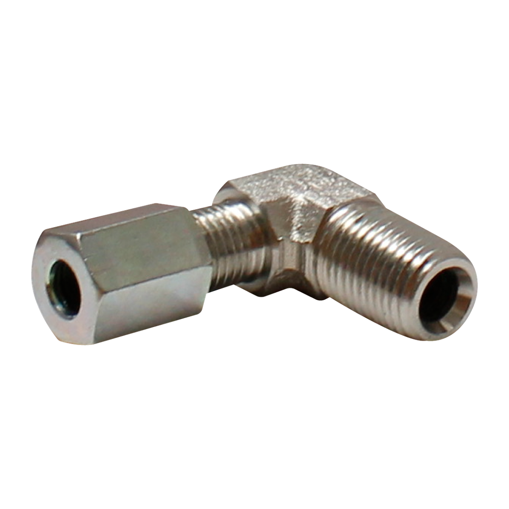 [C2501-06-02] Codo a 90° Bite Type x Macho NPT