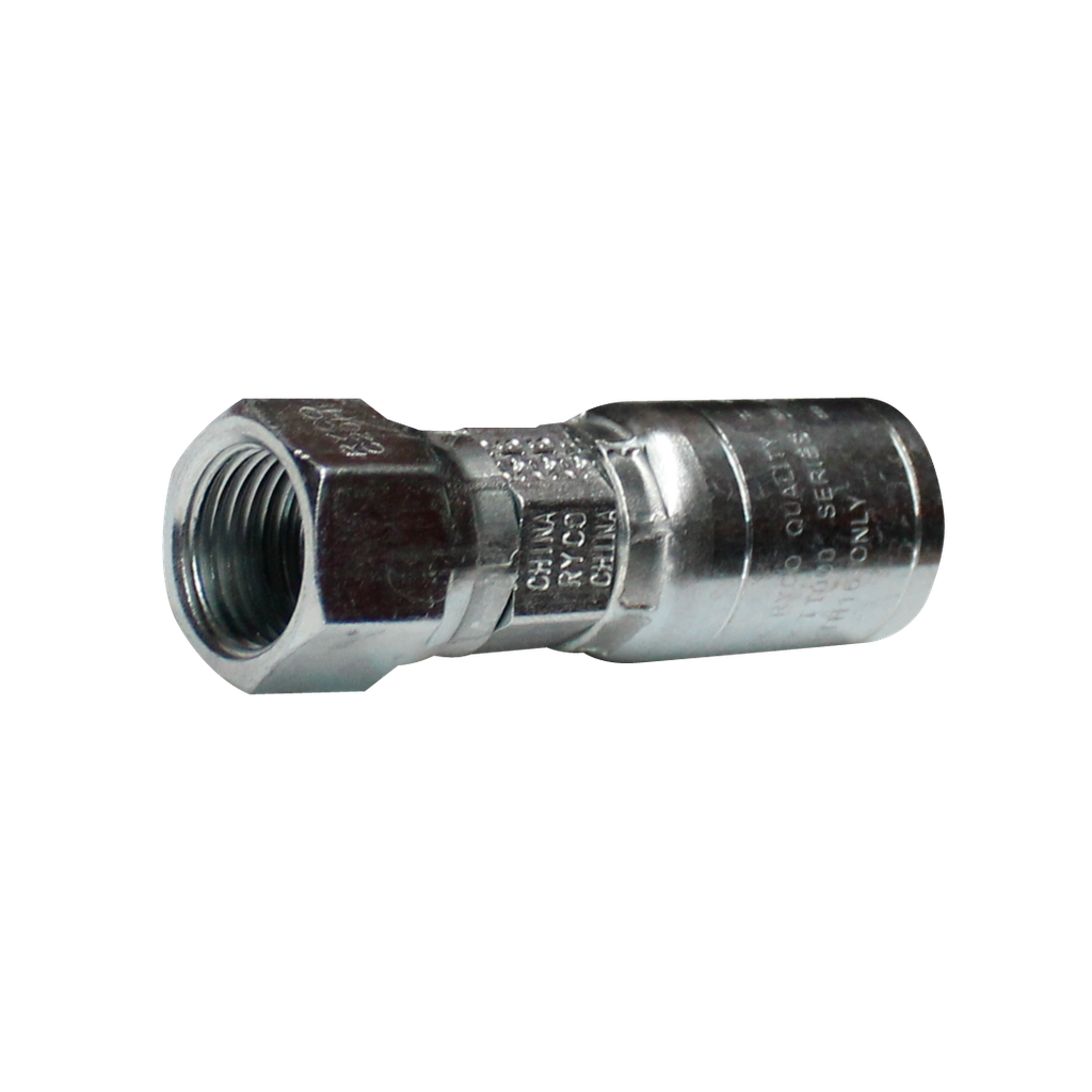 [TT040-0609] HEMBRA JIC 06-06 P/MANG TERMOPLASTICA