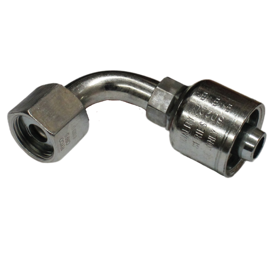 [T2820-0409] HEMBRA CARA PLANA A 90° 4-4 P/2 TRENZAS