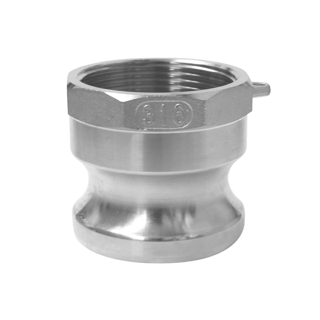 [SS304-A200] Camlock Acero Inoxidable 304 parte A de 2"