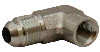 [2502-16-12] Codo a 90° Macho JIC 37° x Hembra NPT