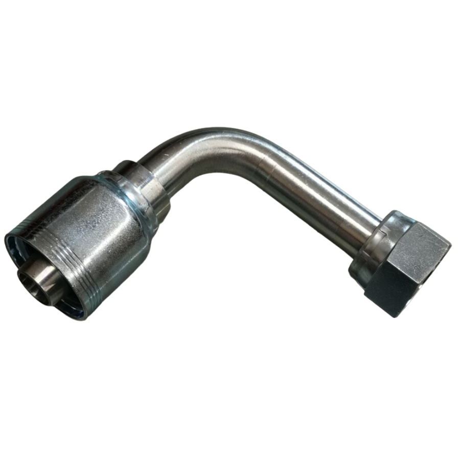 [K7830-1219] HEMBRA CARA PLANA A 90° LARGA 12-12