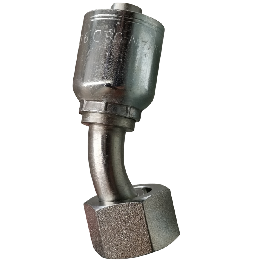 [K2720-2052] HEMBRA DIN PESADA 45° 20-38 P/2 TRENZAS