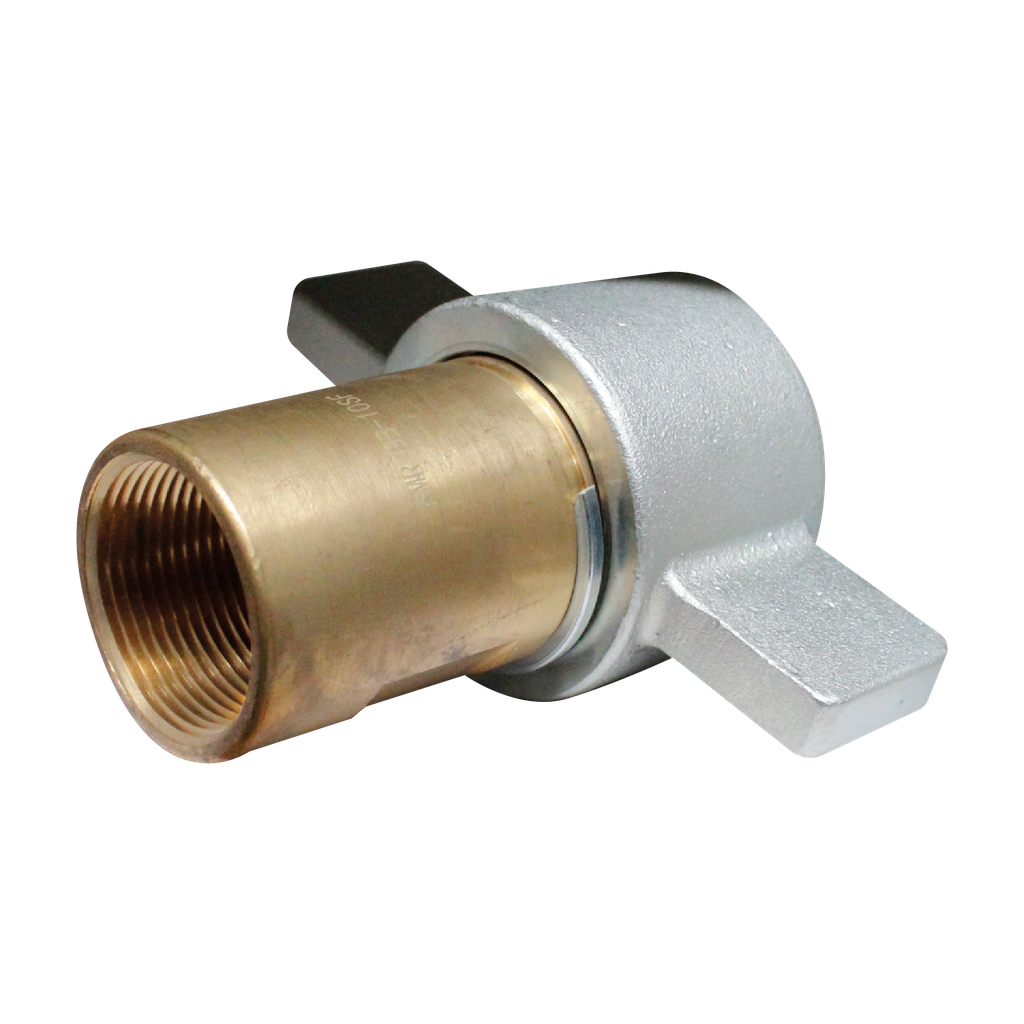 Cople Hidráulico Hembra Tuerca Mariposa- Hembra NPT (1")