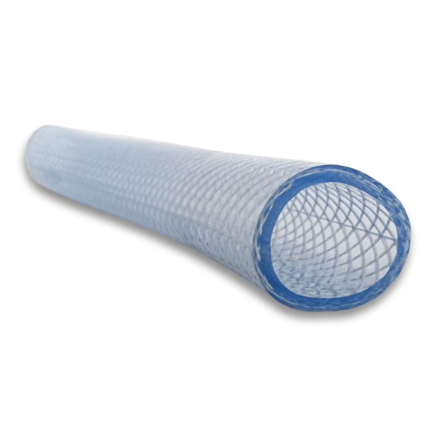 [100-PVCBRAID-1] MANGUERA PVC 1" X 100 MTS