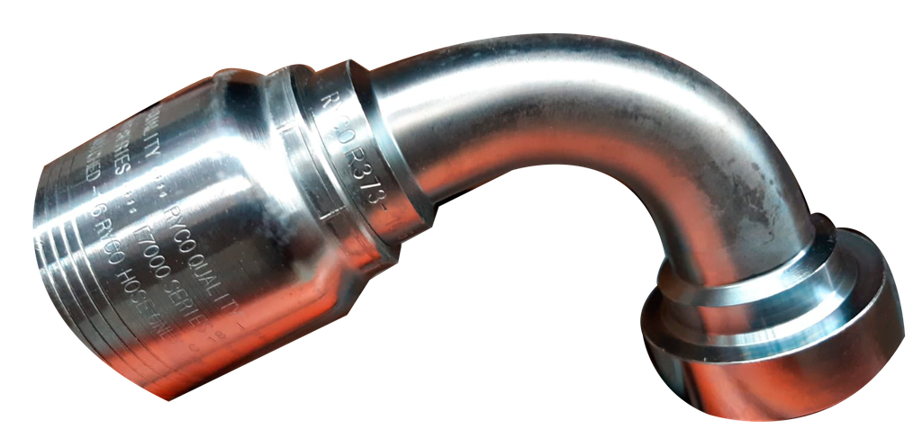 [T7373-3232] BRIDA CATERPILLAR A 90° 32-32 P/4 MALLAS