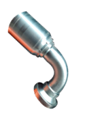 [T6370-3232] BRIDA COD 62 CODO A 90° 32-32 PARA 6 MALLAS