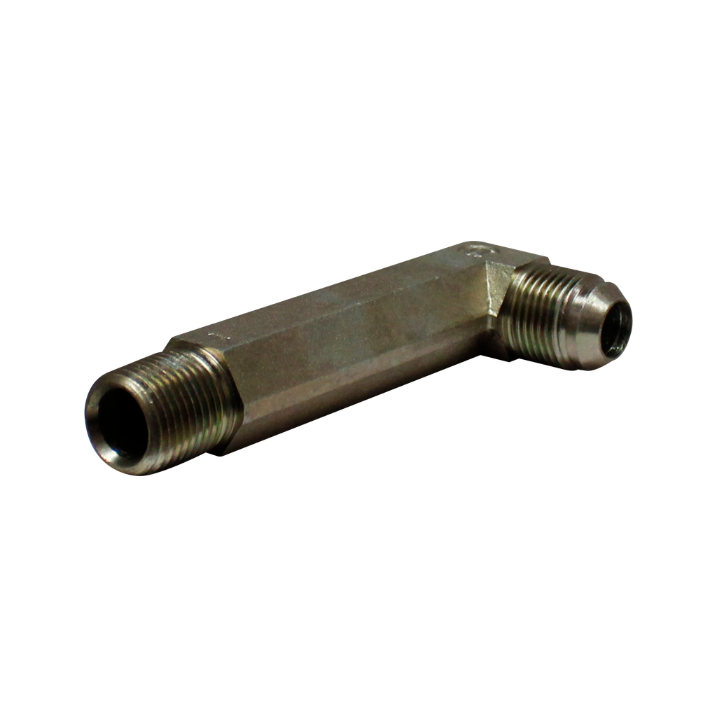 [2501-LLL-12-12] Codo 90 Macho JIC 37° x Macho NPTF EXTRA-EXTRA LARGO