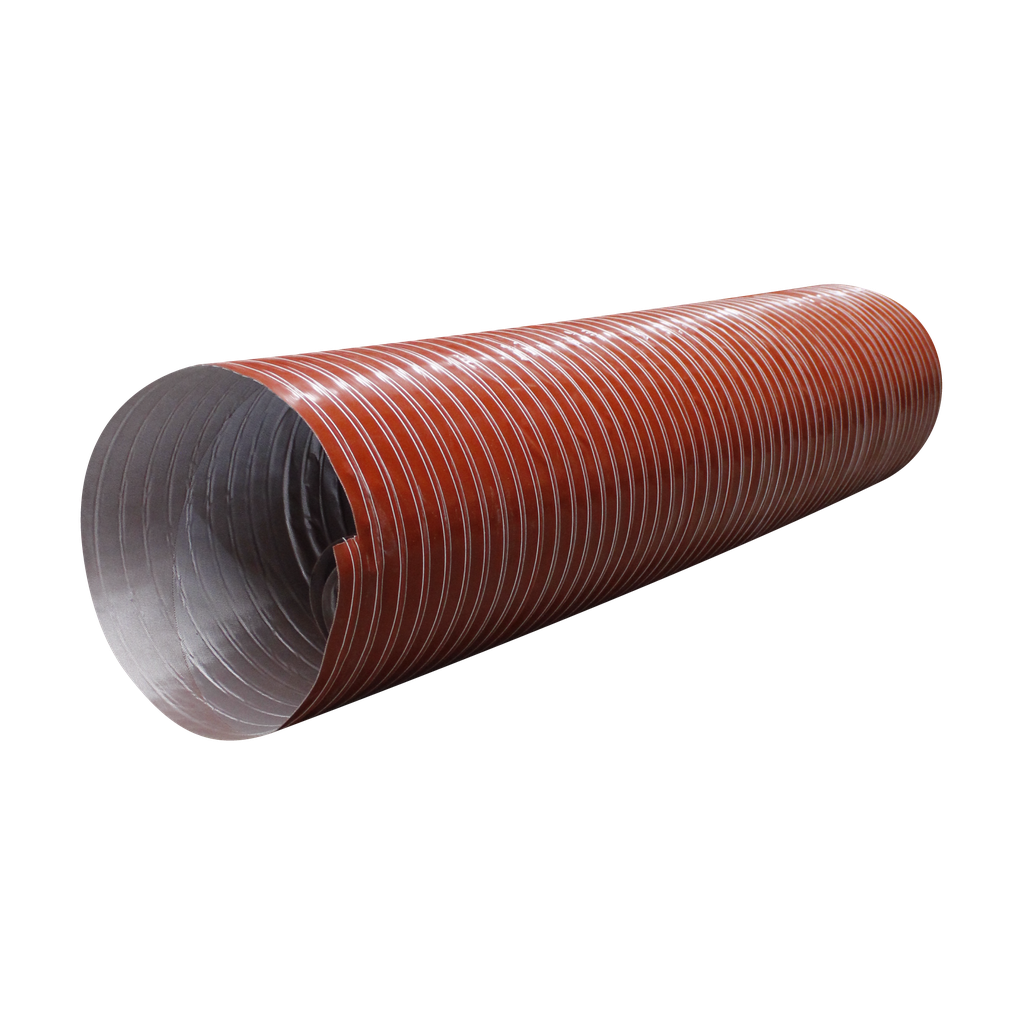 [HTD-3] DUCTO DE SILICON PARA ALTA TEMPERATURA 3" 4 MTS X ROLLO