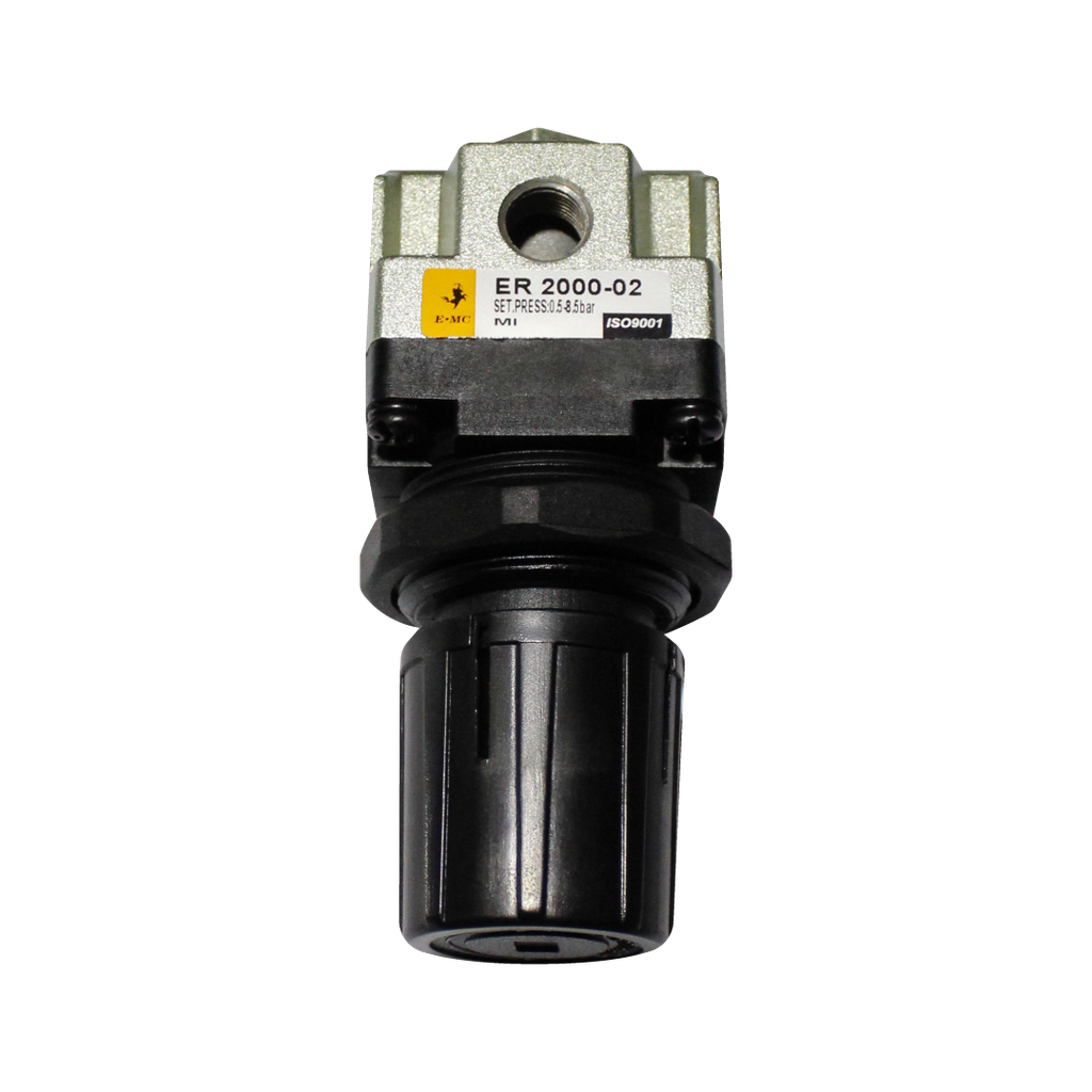 [ER2000-025] ER2000-025 Regulador 1/4" BSP, manómetro redondo, Bar/Psi