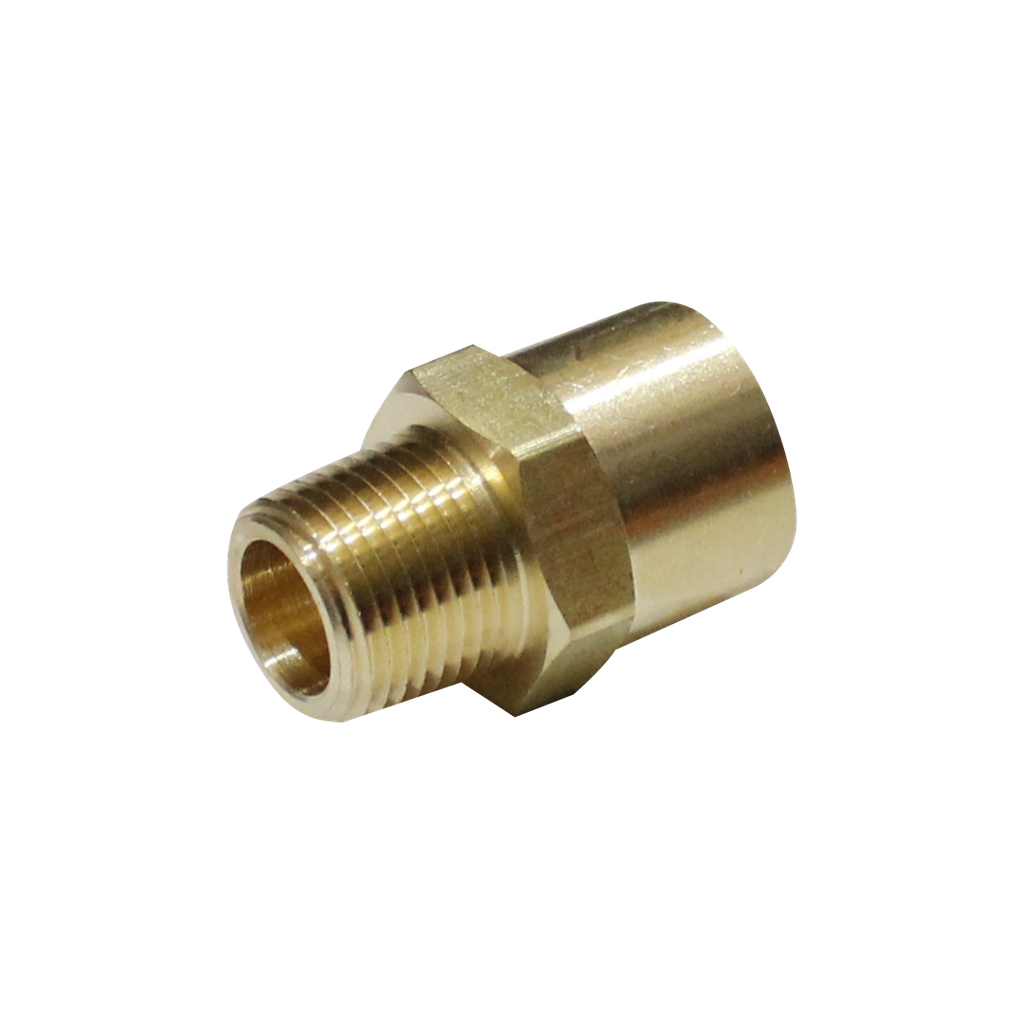 CONEX. LATON ENROSCABLE MACHO NPT FR. AIRE 0604