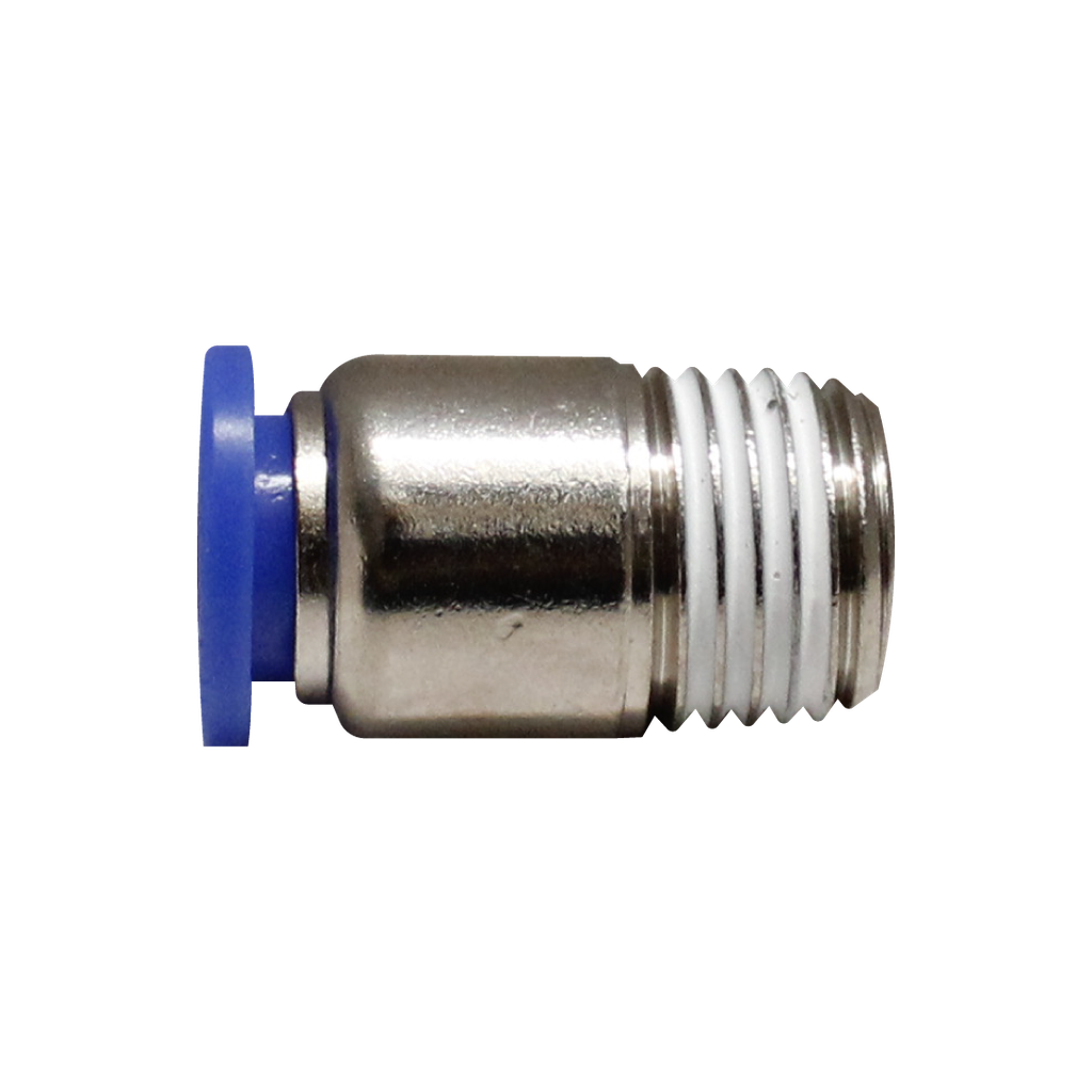 [POC12 1-2] Racor rápido redondo cuerda 1/2" BSP manguera 12 MM