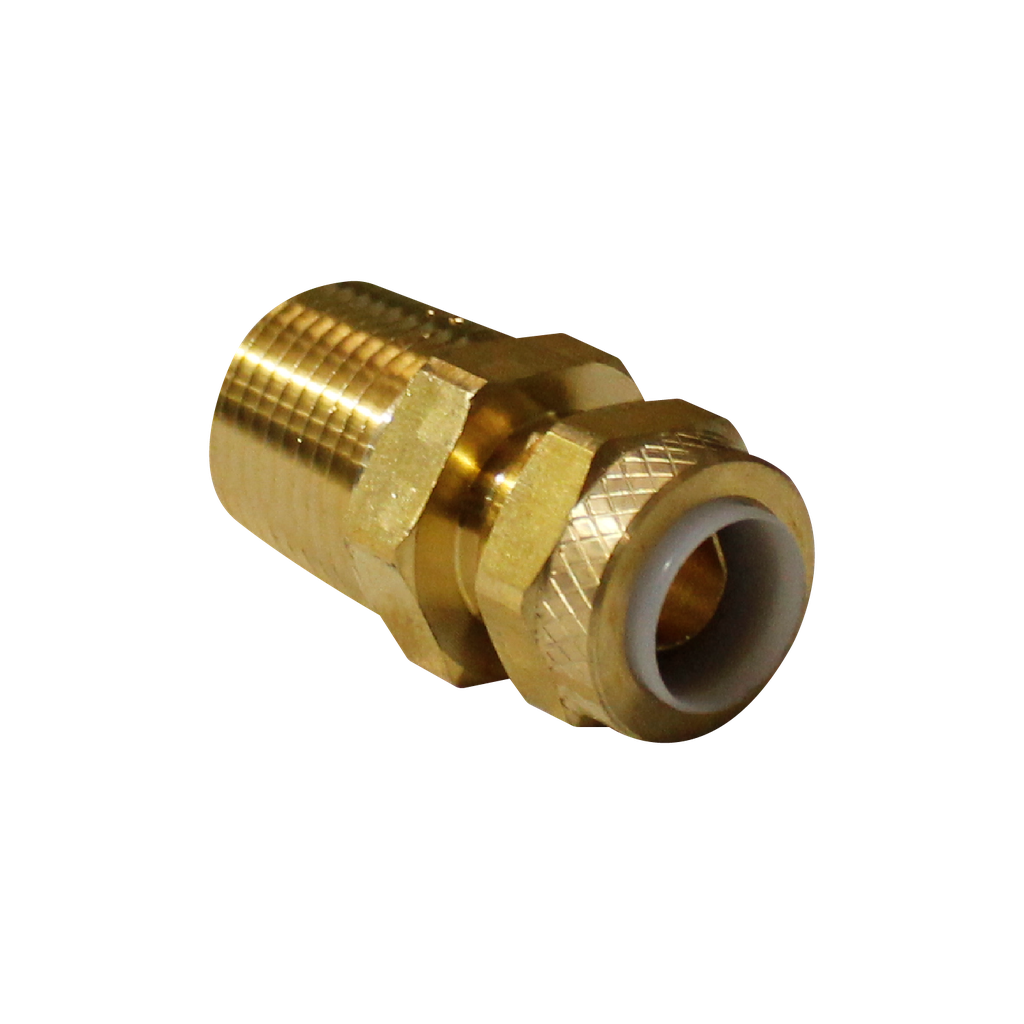 [R-268P-04-05] CONECTOR MACHO POLYFIT  1/4 x 10/32