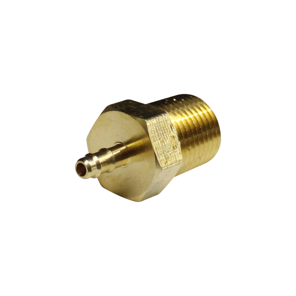 CONECTOR MACHO ESPIGA PARA TUBING PLASTICO 5/32 x 1/8