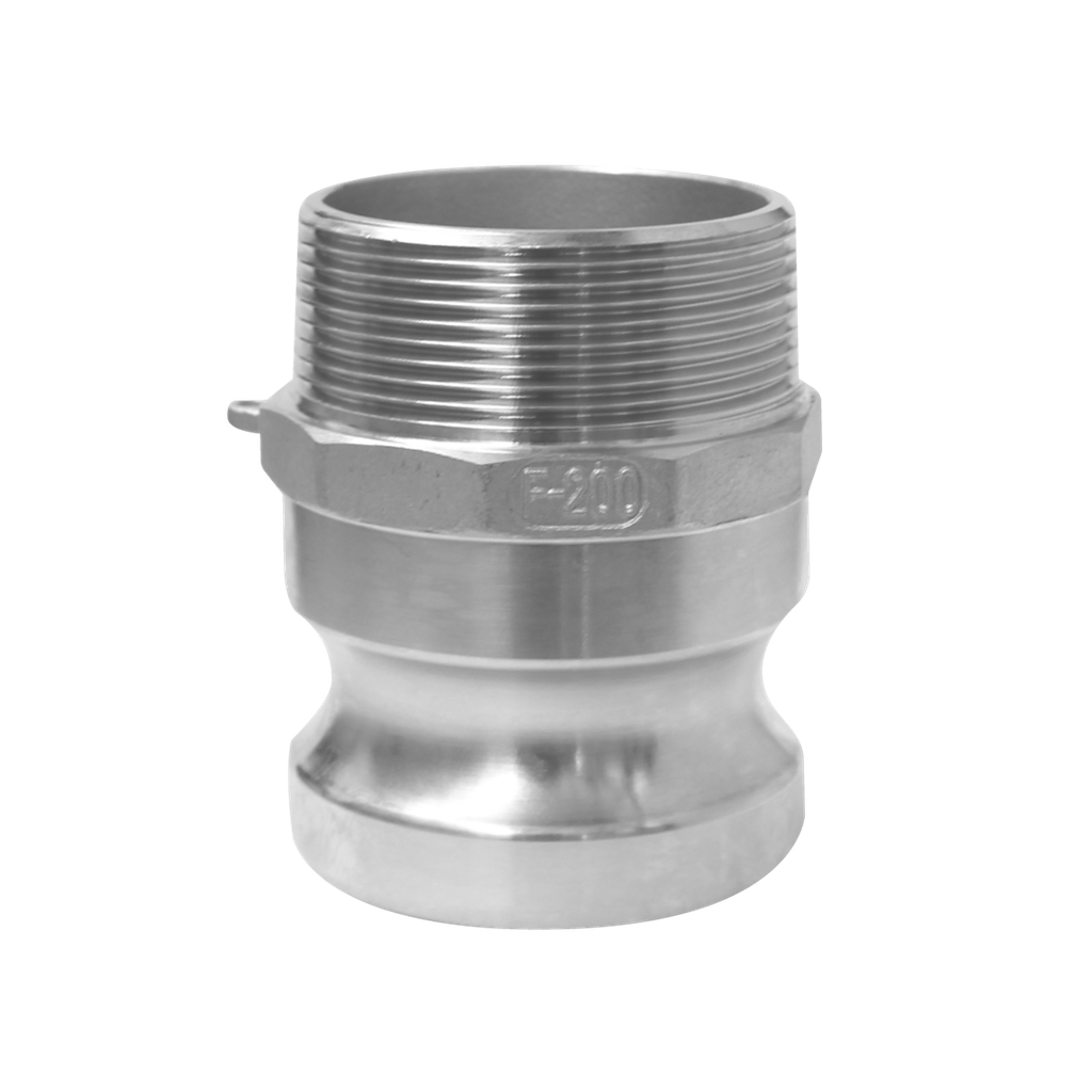 [SS304-F150] Camlock Acero Inoxidable 304 parte F de 1 1/2"