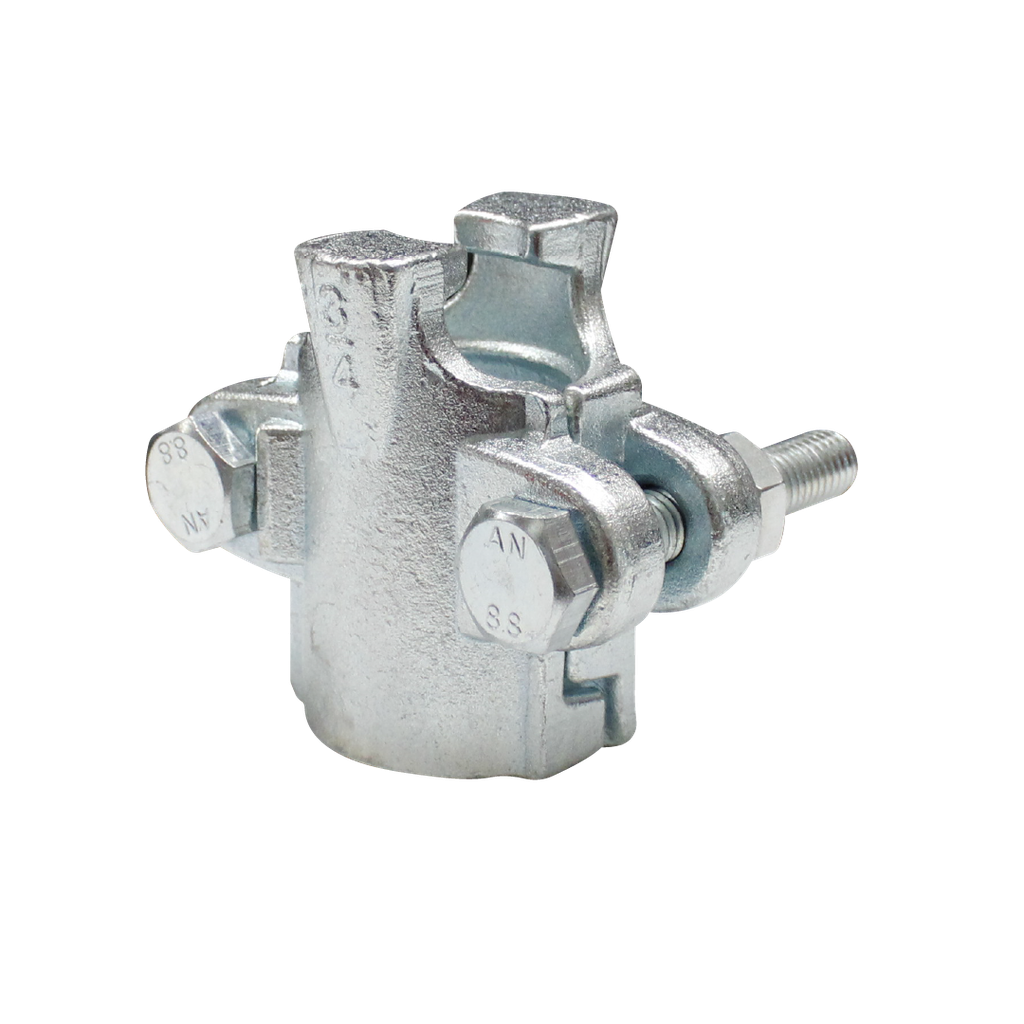 ABRAZADERA DE CONCHA C/ 4 TORNILLOS 1"