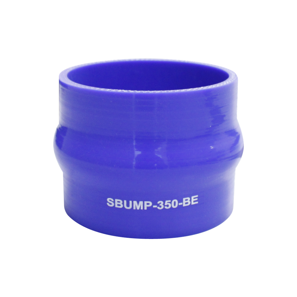 [SBUMP-300-BE] MANGUERA SILICON TIPO JOROBA 3" AZUL