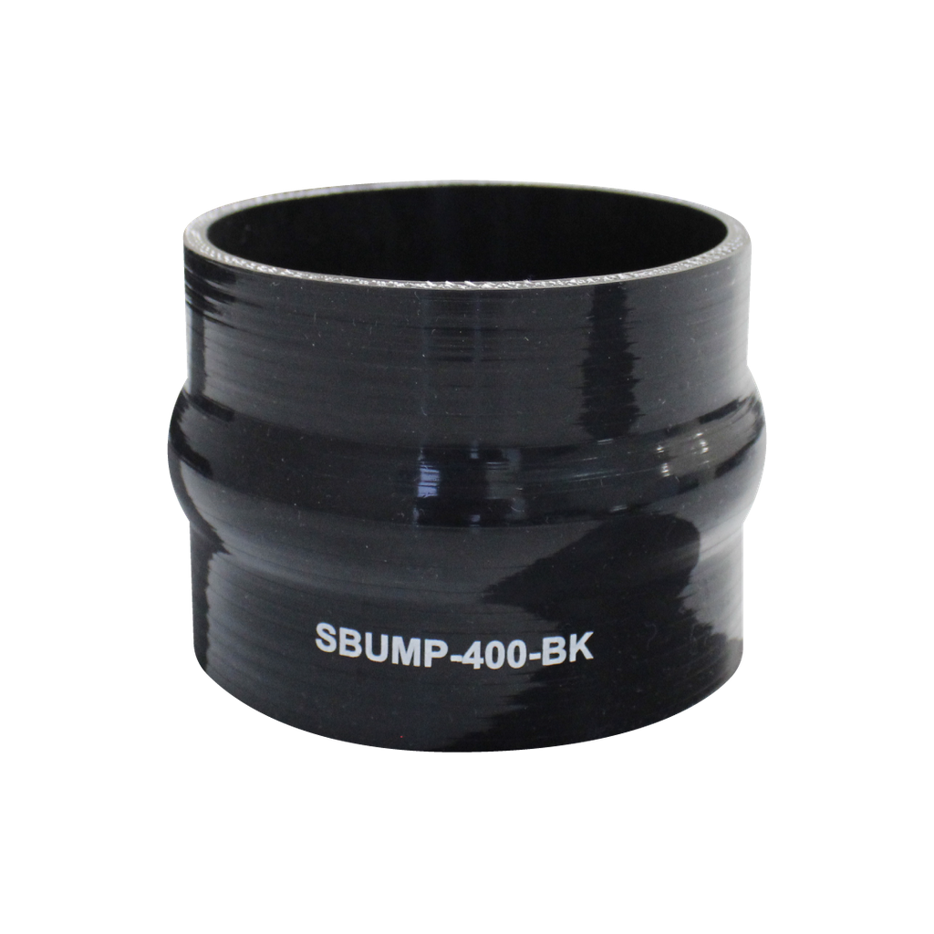 MANGUERA SILICON TIPO JOROBA 2" NEGRA