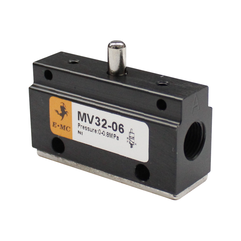 [EMV322] Válvula de panel 3/2, tamaño 3, acccionamiento neumático tipo basico puertos 1/8" BSP