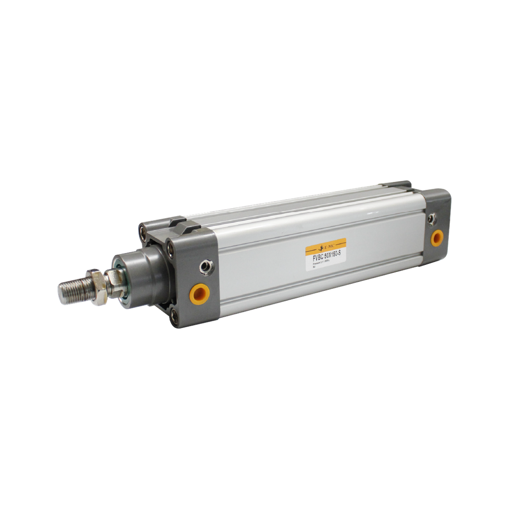 Cilindro normalizado ISO 15552, diámetro de émbolo magnético 50 mm, carrera 150 mm amortiguación neumática, puertos 1/4" BSP
