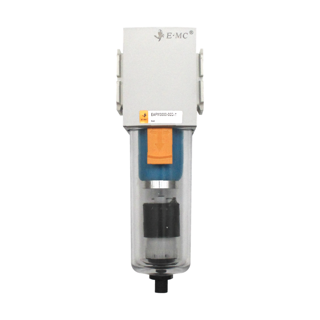 [EAFM3000-02D-T] Filtro 0.3 micras, tamaño 3, purga autómatica, puertos 1/4'' NPT