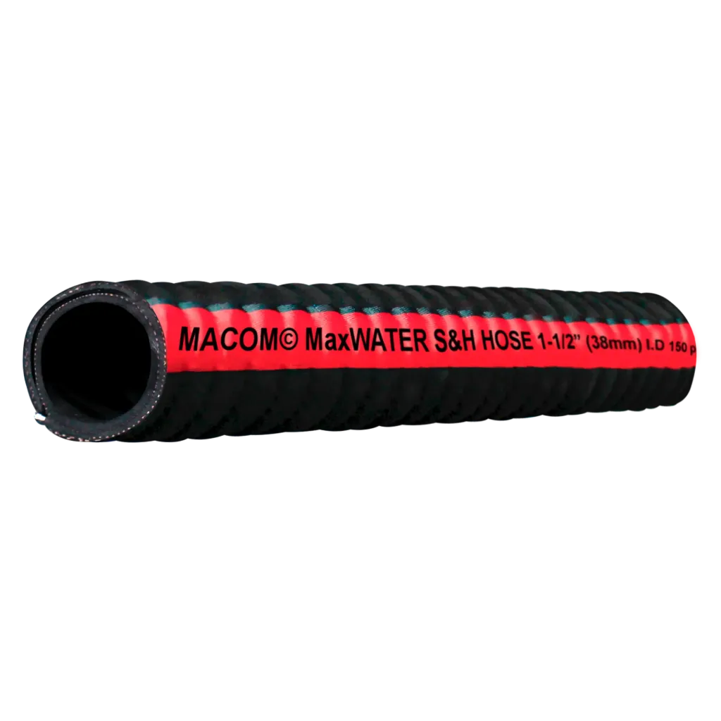 [MAXWATER-200-15M] MANG P/SUCCION Y DESCARGA DE AGUA SERV PESADO 150 PSI  2"