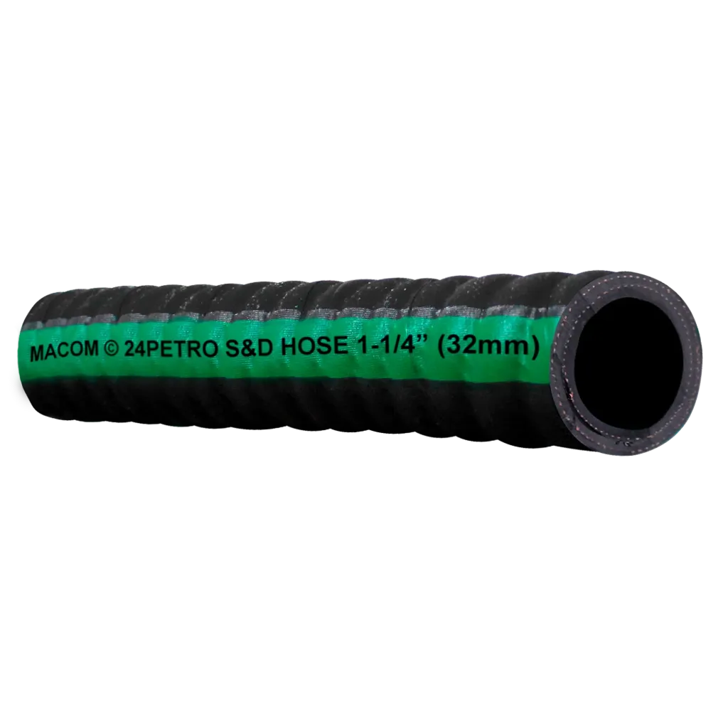 [24PETRO-300-15M] MANG P/SUCCION Y DESCARGA DE GASOLINA Y ACEITE 150 PSI  3"